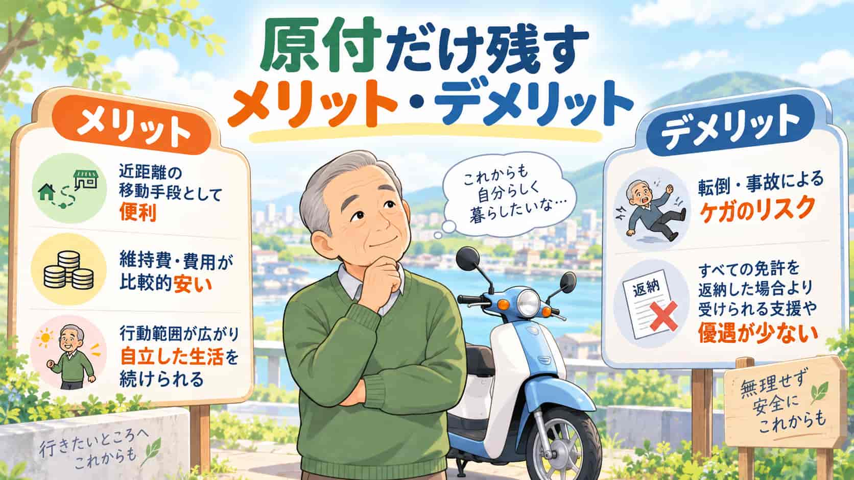 原付だけ残すメリット・デメリット