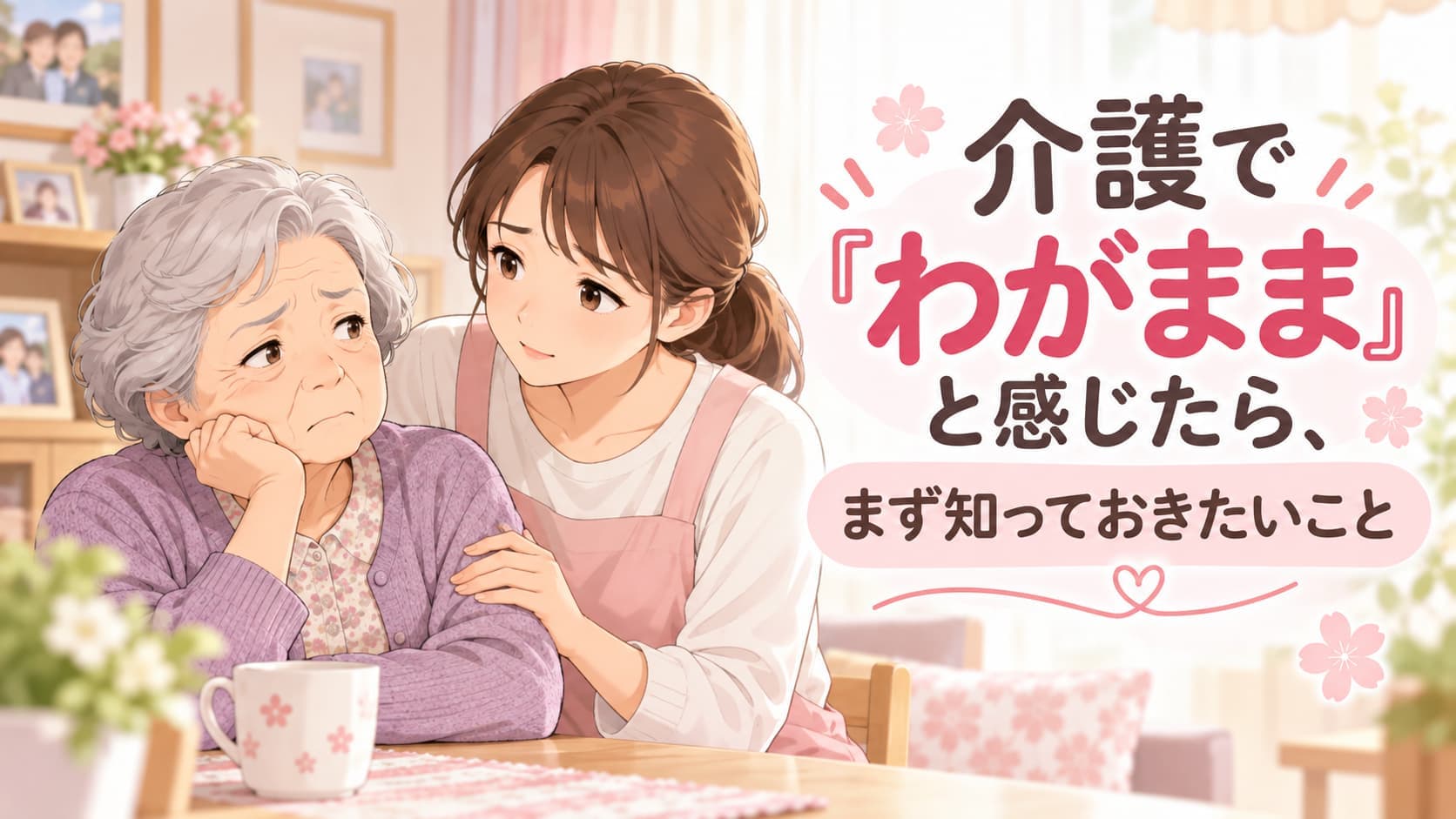 介護でわがままと感じたらまず知っておきたいこと