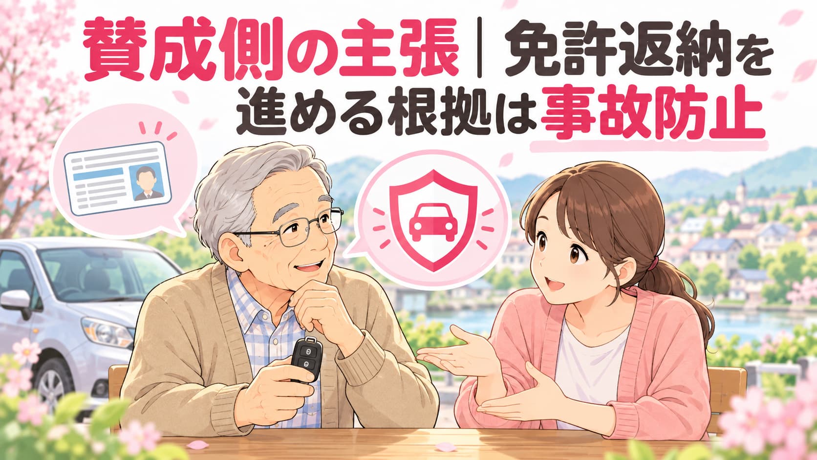 賛成側の主張｜免許返納を進める根拠は事故防止
