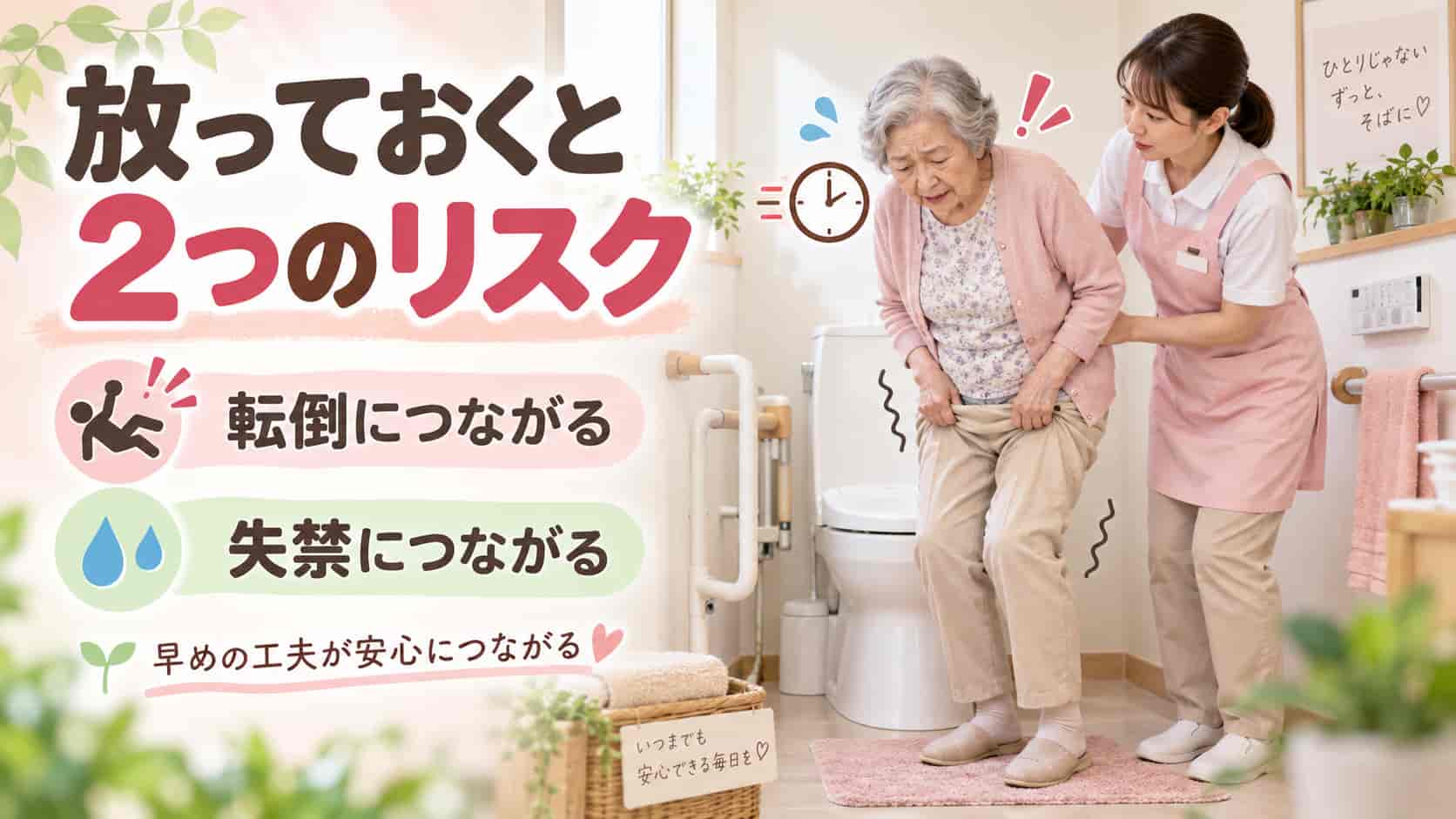 放っておくと起こる2つのリスク