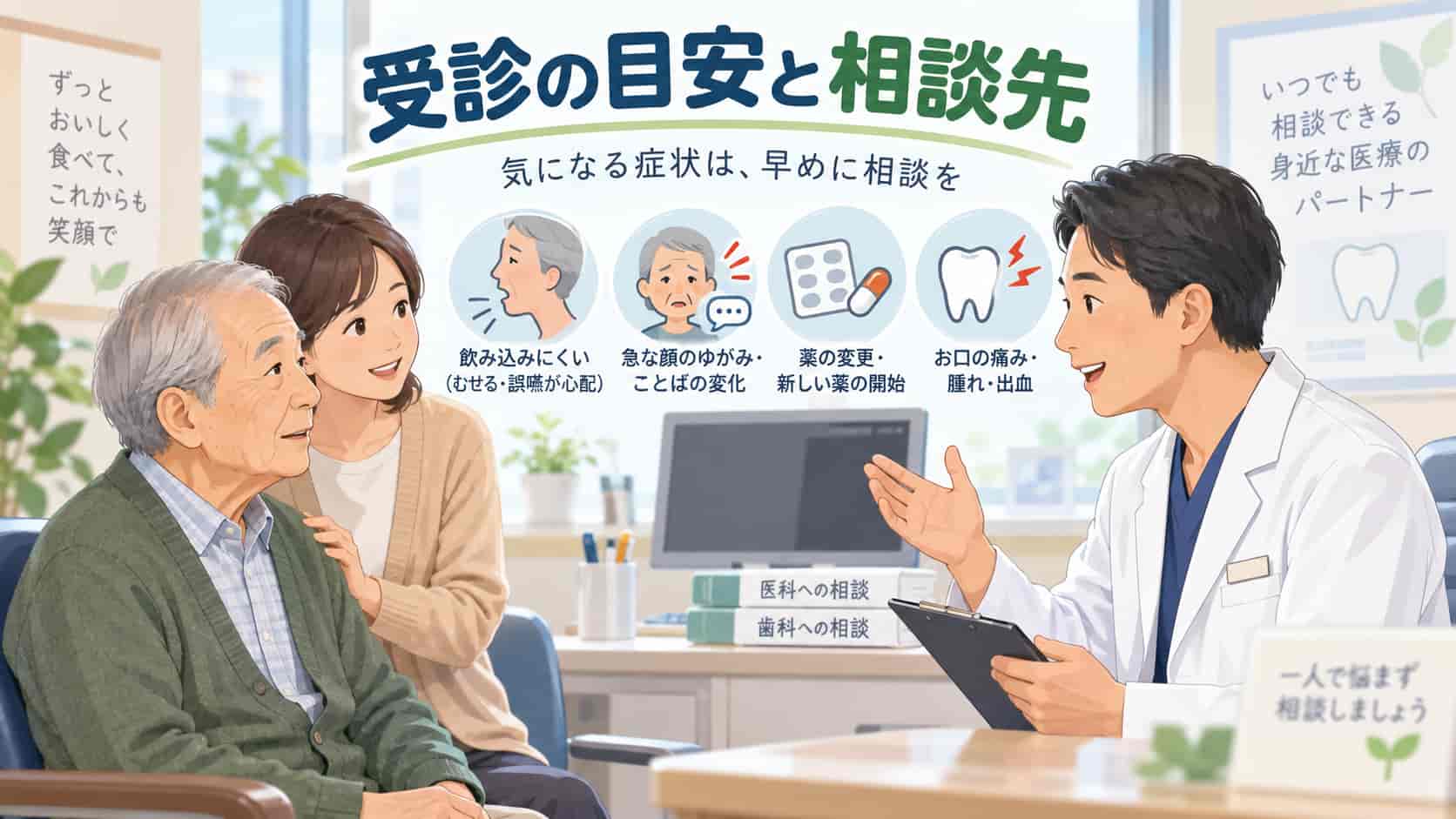受診の目安と相談先