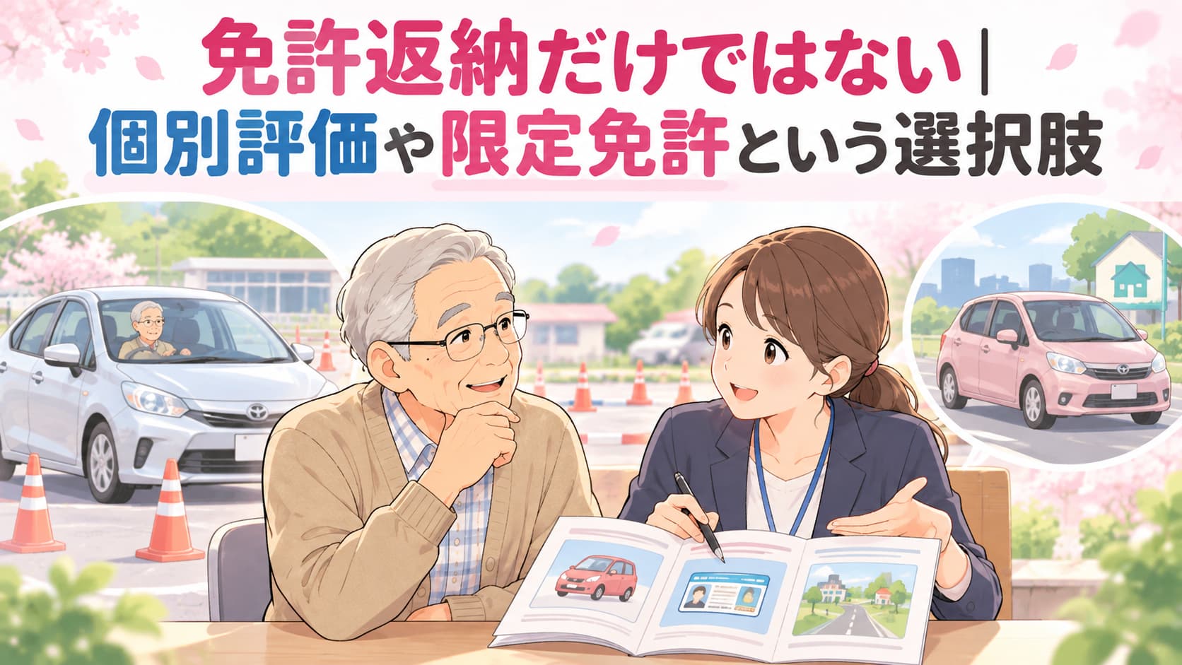免許返納だけではない｜個別評価や限定免許という選択肢