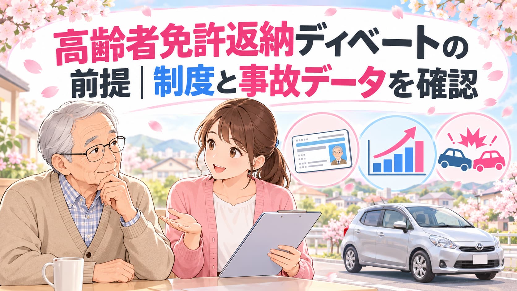高齢者 免許返納 ディベートの前提｜制度と事故データを確認