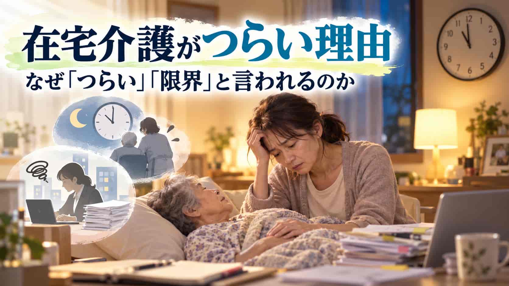 なぜ在宅介護は「つらい」「限界」と言われるのか